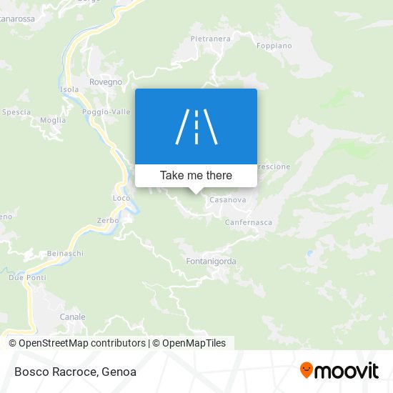 Bosco Racroce map