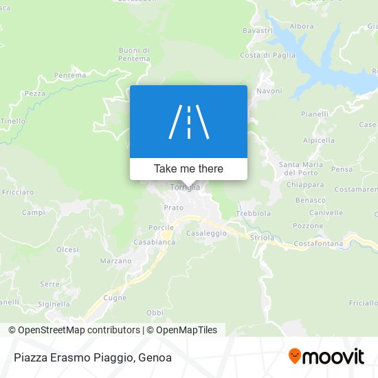 Piazza Erasmo Piaggio map