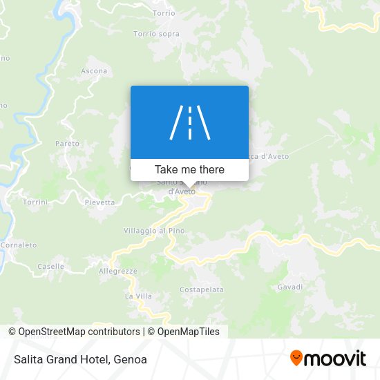 Salita Grand Hotel map