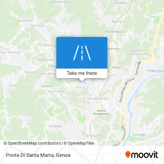 Ponte Di Santa Marta map