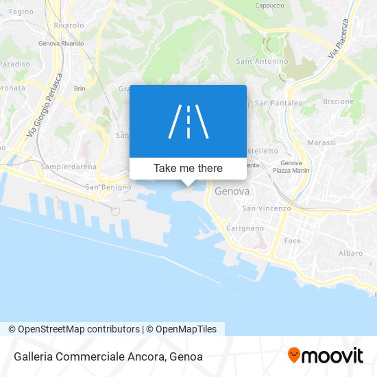 Galleria Commerciale Ancora map