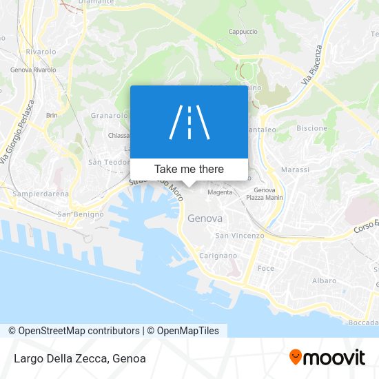 Largo Della Zecca map