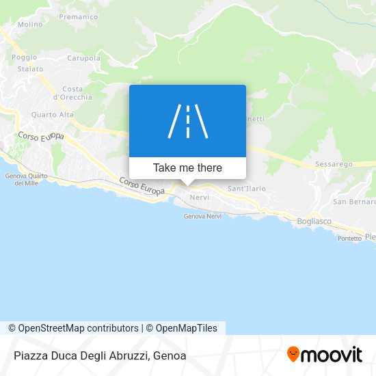 Piazza Duca Degli Abruzzi map