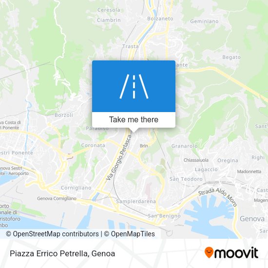 Piazza Errico Petrella map