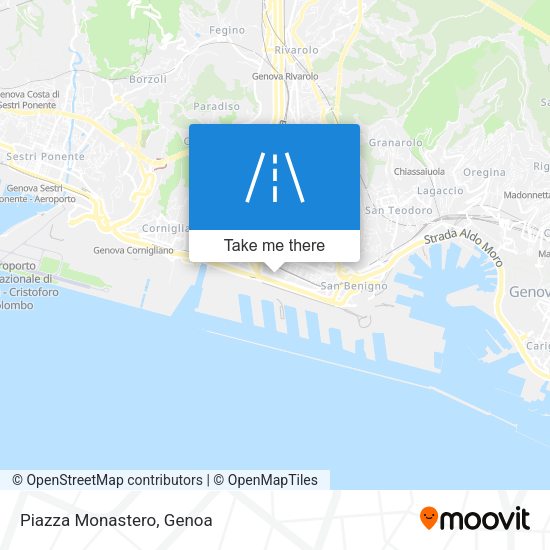 Piazza Monastero map