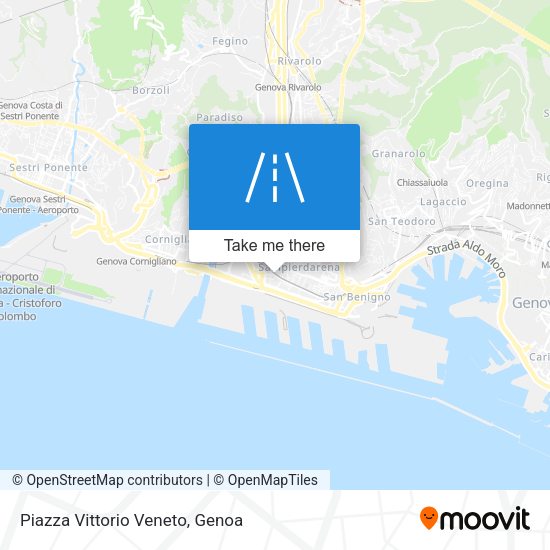 Piazza Vittorio Veneto map