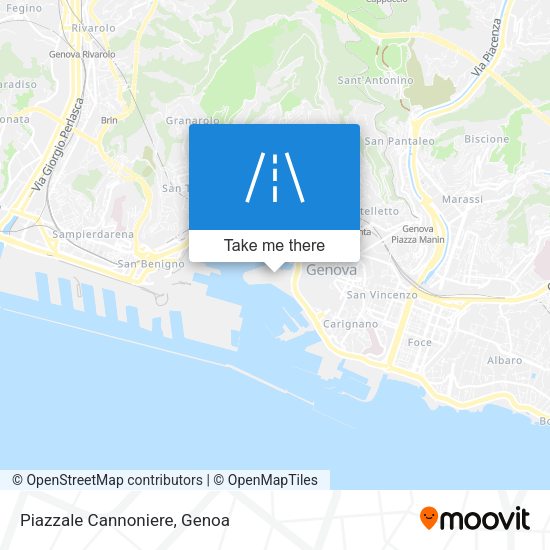 Piazzale Cannoniere map