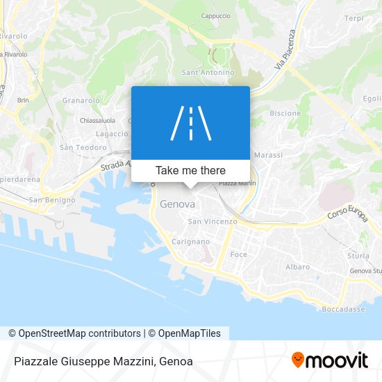 Piazzale Giuseppe Mazzini map