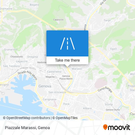 Piazzale Marassi map