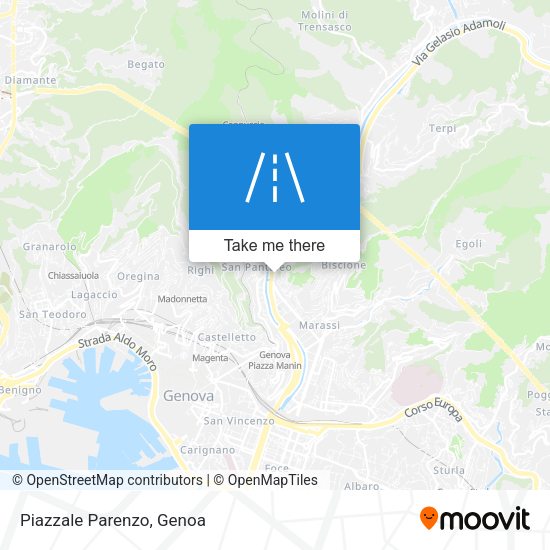 Piazzale Parenzo map