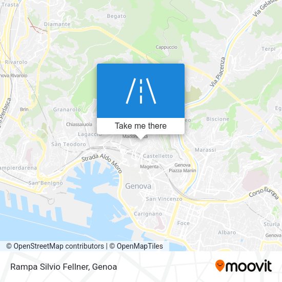 Rampa Silvio Fellner map