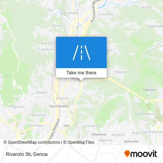 Rivarolo 3b map
