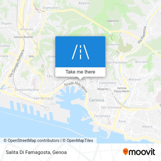 Salita Di Famagosta map
