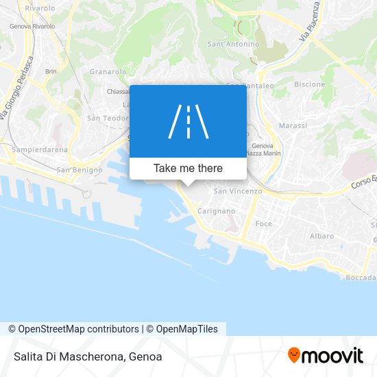 Salita Di Mascherona map