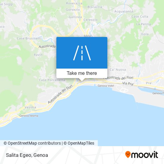 Salita Egeo map