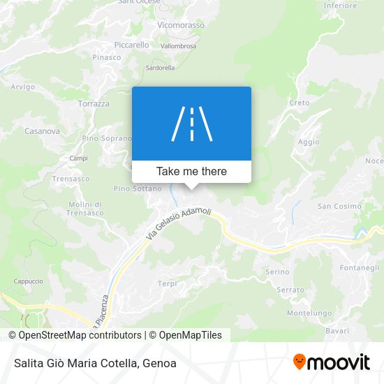 Salita Giò Maria Cotella map