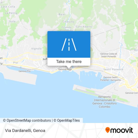 Via Dardanelli map
