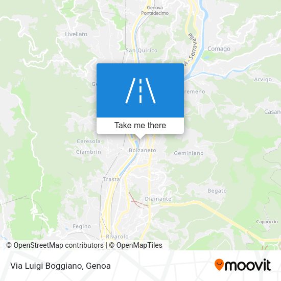 Via Luigi Boggiano map
