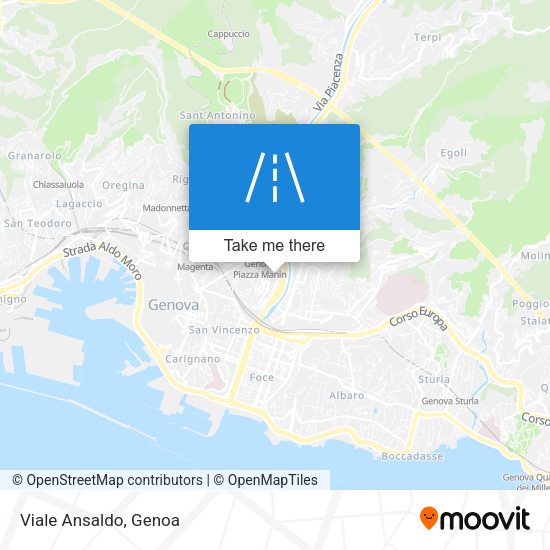 Viale Ansaldo map