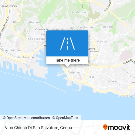 Vico Chiuso Di San Salvatore map