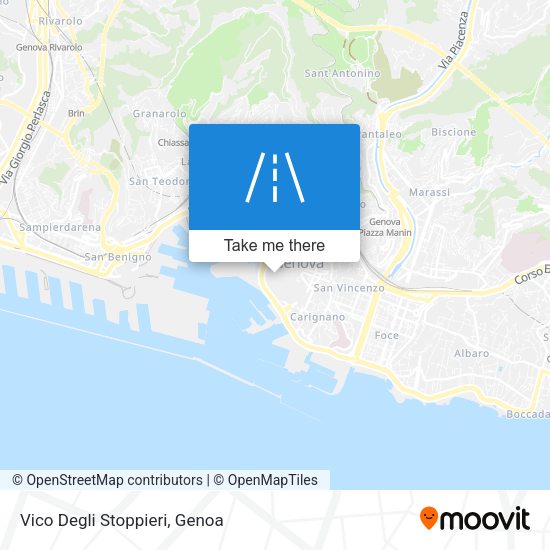 Vico Degli Stoppieri map