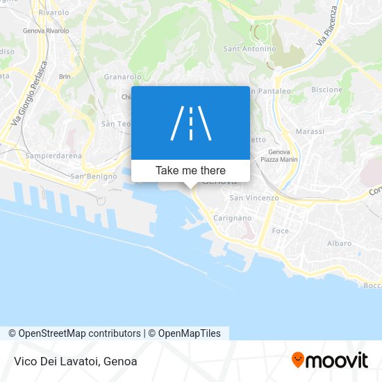 Vico Dei Lavatoi map