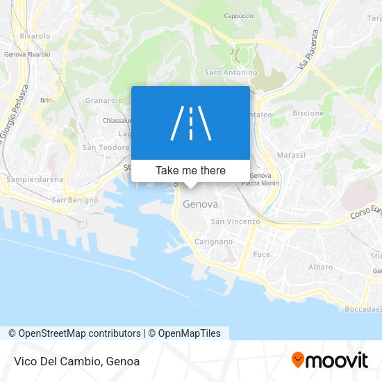 Vico Del Cambio map