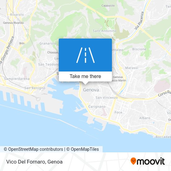 Vico Del Fornaro map