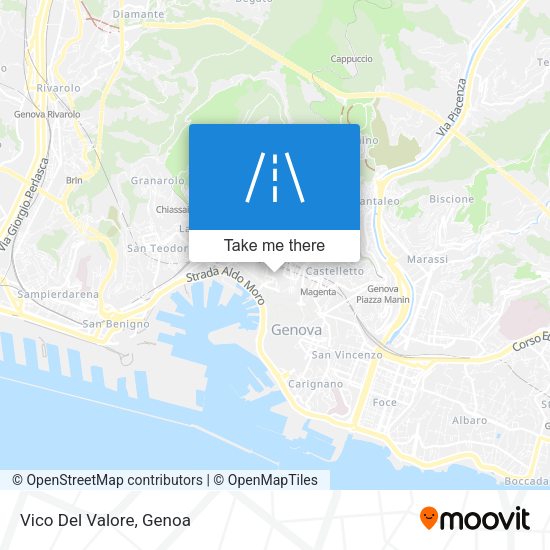 Vico Del Valore map