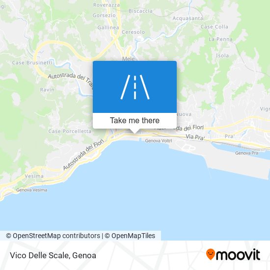 Vico Delle Scale map