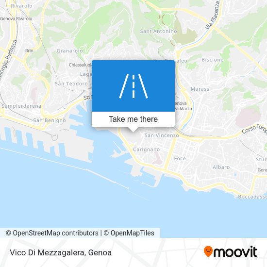 Vico Di Mezzagalera map
