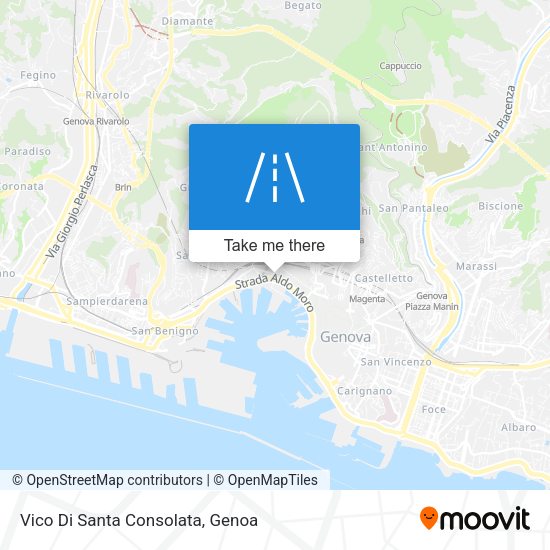 Vico Di Santa Consolata map