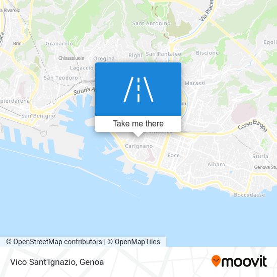 Vico Sant'Ignazio map