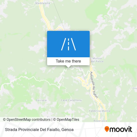 Strada Provinciale Del Faiallo map