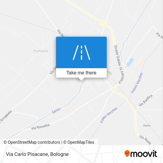 Via Carlo Pisacane map