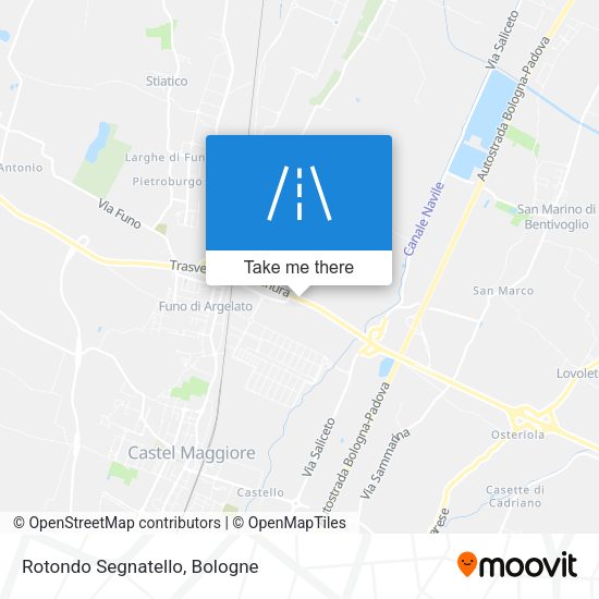 Rotondo Segnatello map