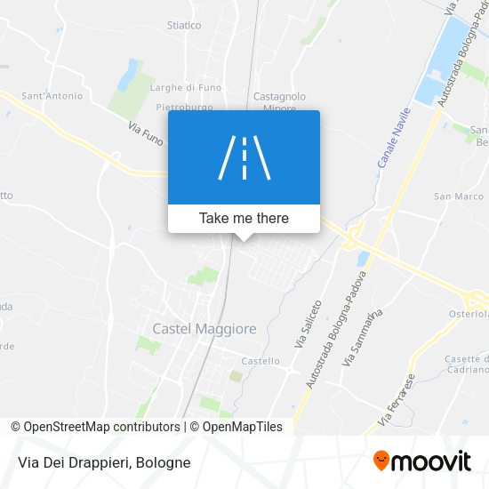 Via Dei Drappieri map