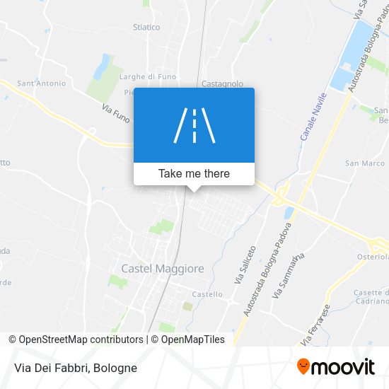 Via Dei Fabbri map