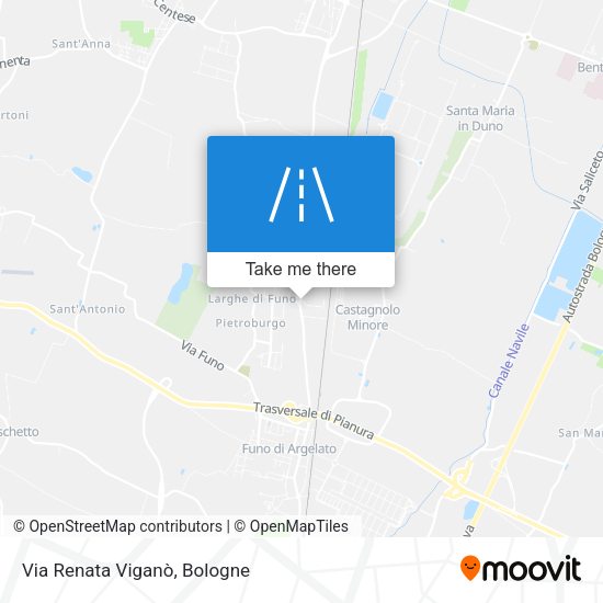 Via Renata Viganò map