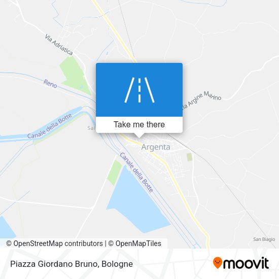 Piazza Giordano Bruno map