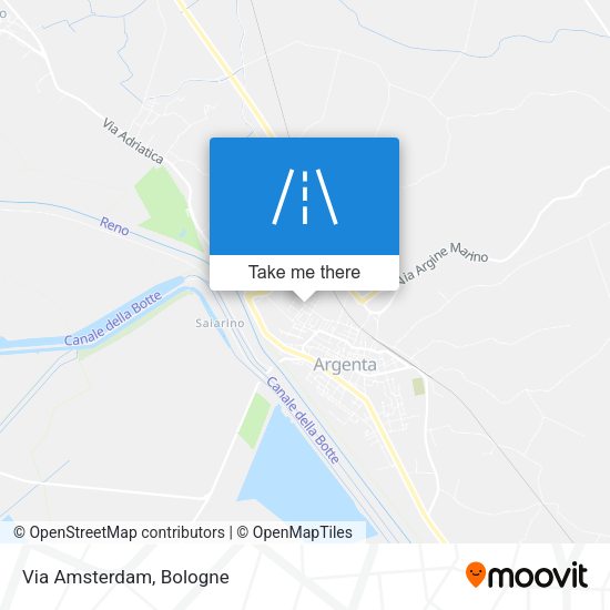 Via Amsterdam map