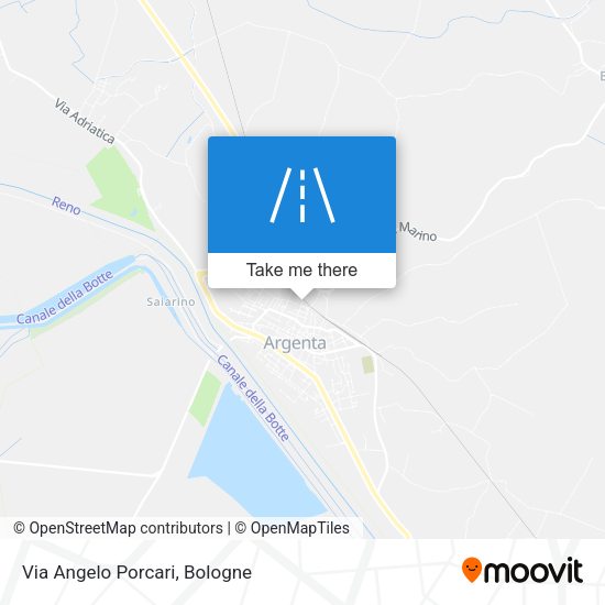 Via Angelo Porcari map