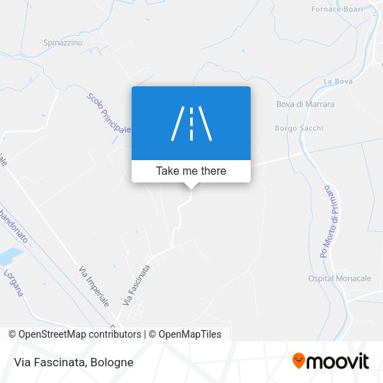 Via Fascinata map