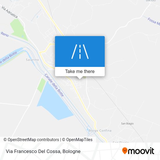 Via Francesco Del Cossa map