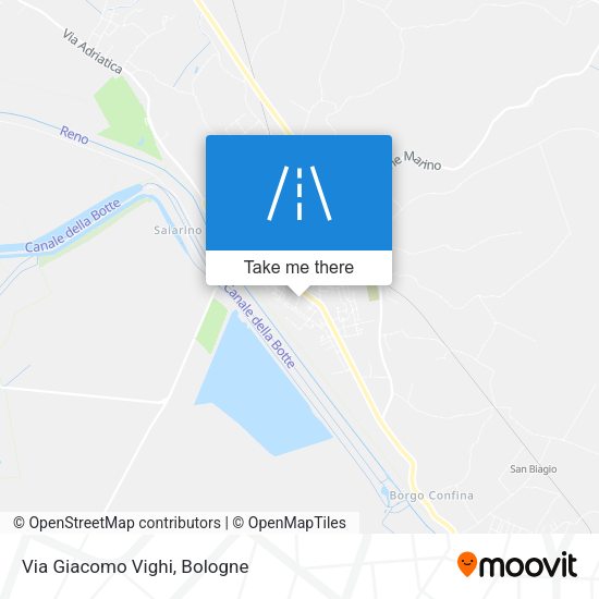 Via Giacomo Vighi map