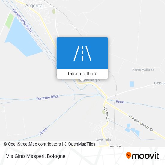 Via Gino Masperi map