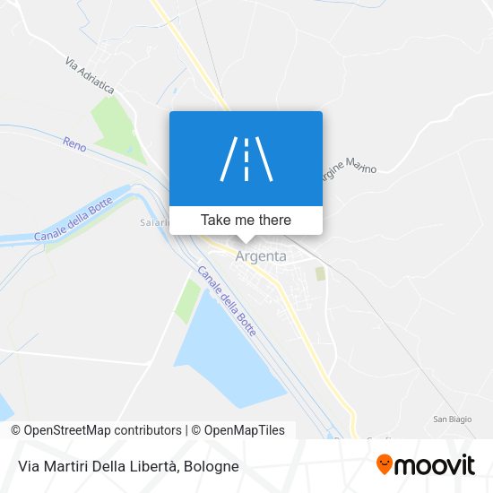 Via Martiri Della Libertà map