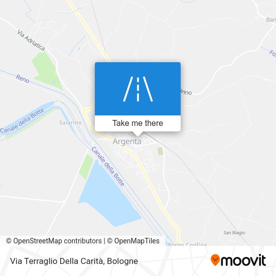 Via Terraglio Della Carità map