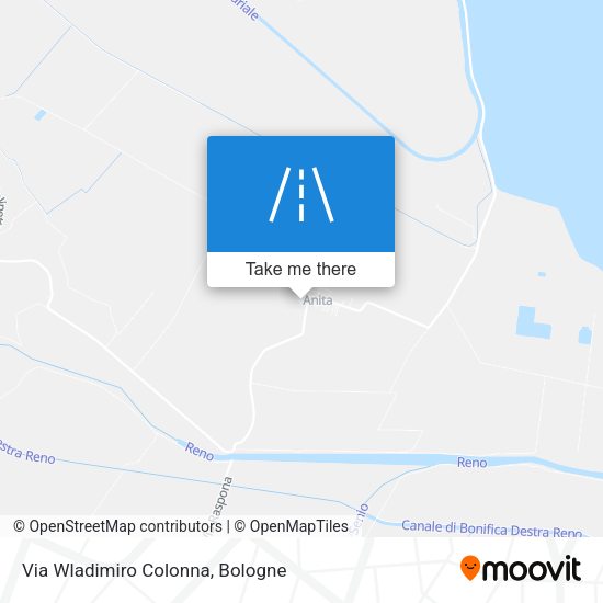 Via Wladimiro Colonna map