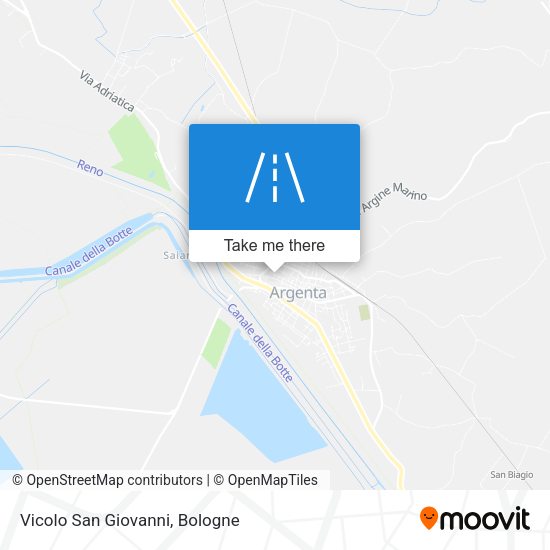 Vicolo San Giovanni map